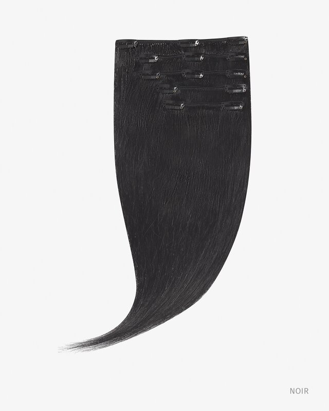 Extensions à clips naturels 35 cm 100g - LOCAHAIR®
